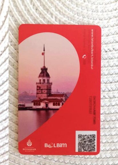 Istanbulkart or Istanbul card for public transport in Istanbul suitable for tourists