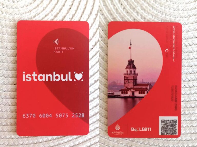 Istanbulkart - Istanbul card for public transport in Istanbul suitable for tourists