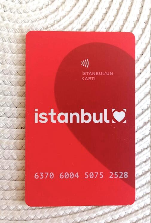 Istanbulkart - public transport card for Istanbul