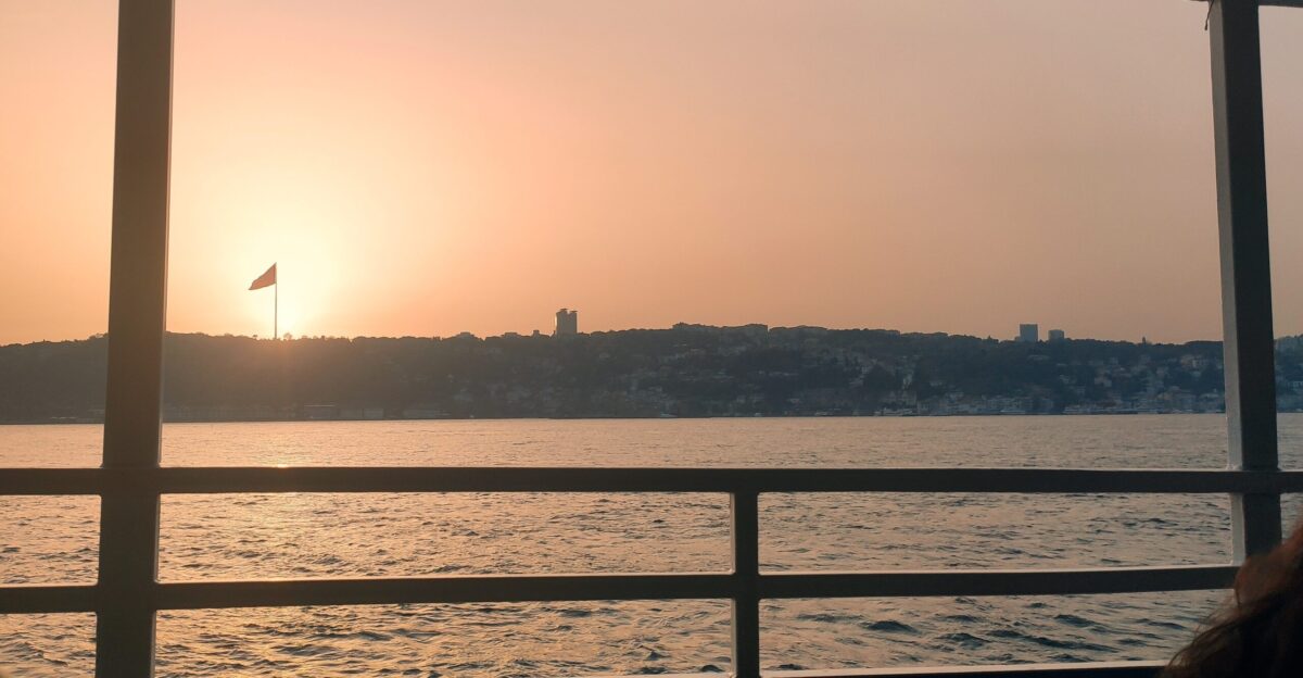 Sunset Bosphorus Cruise in Istanbul - views from the boat