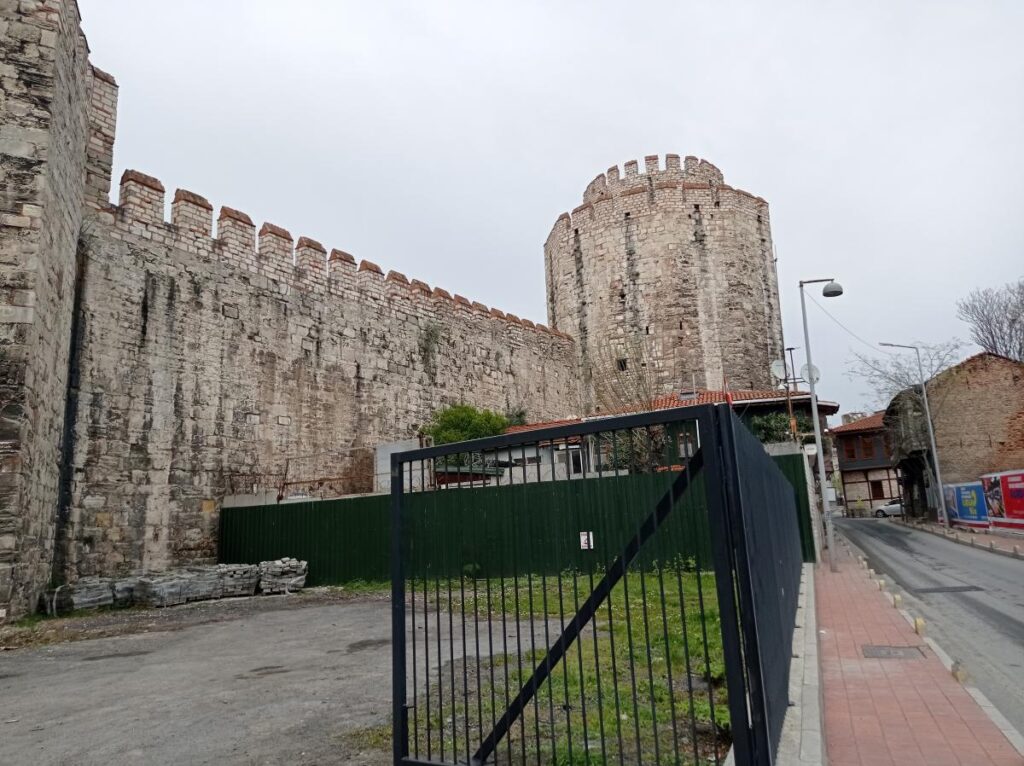 Yedikule Fortress, Golden Gate in Yedikule neighborhood, Istanbul