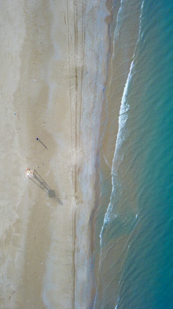 Kilyos beach - a day trip from Istanbul for beach in the summer season 