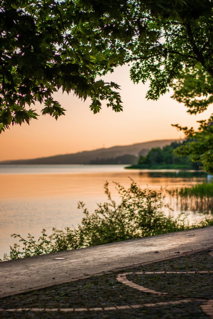 View of the nature and lake Sapanca - weekend getaway from Istanbul