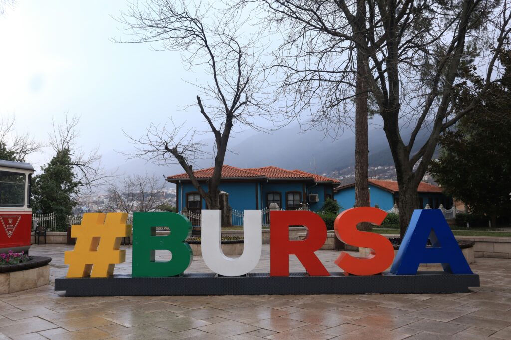Bursa near Mount Uludag - ski resort near Istanbul Turkey