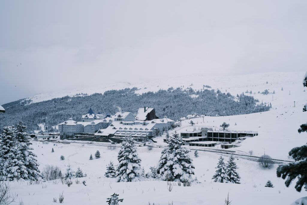 Uludag Bursa - ski resort near Istanbul Turkey